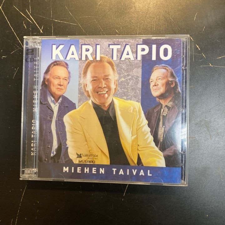 Kari Tapio - Miehen taival (Myrskyn jälkeen / Juna kulkee) 2CD (VG+/M-) -iskelmä-